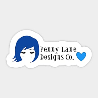 Penny Lane Designs Co logo Sticker